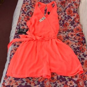 Coral romper